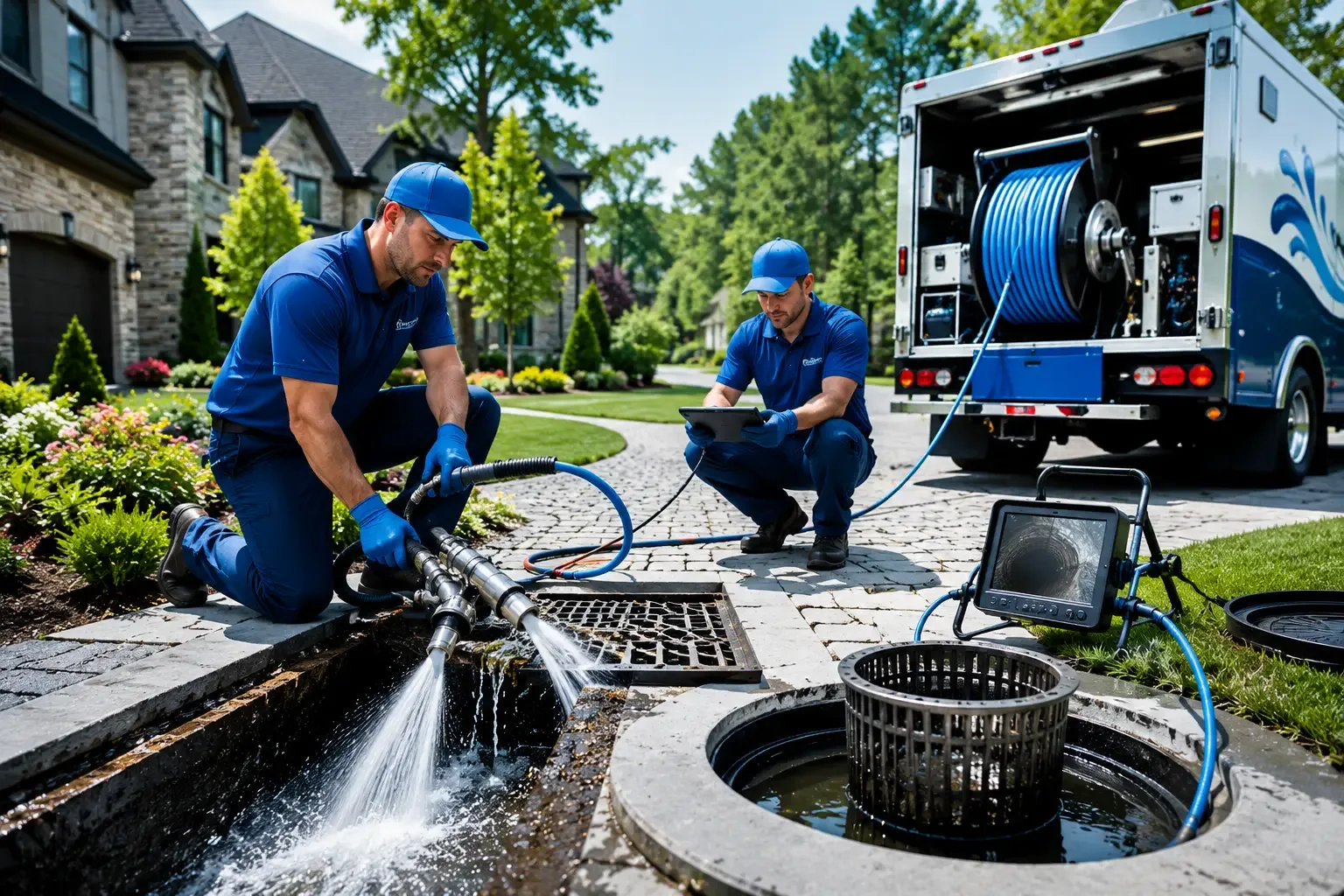 Local outdoor drain cleaning professionals in Almont, MI