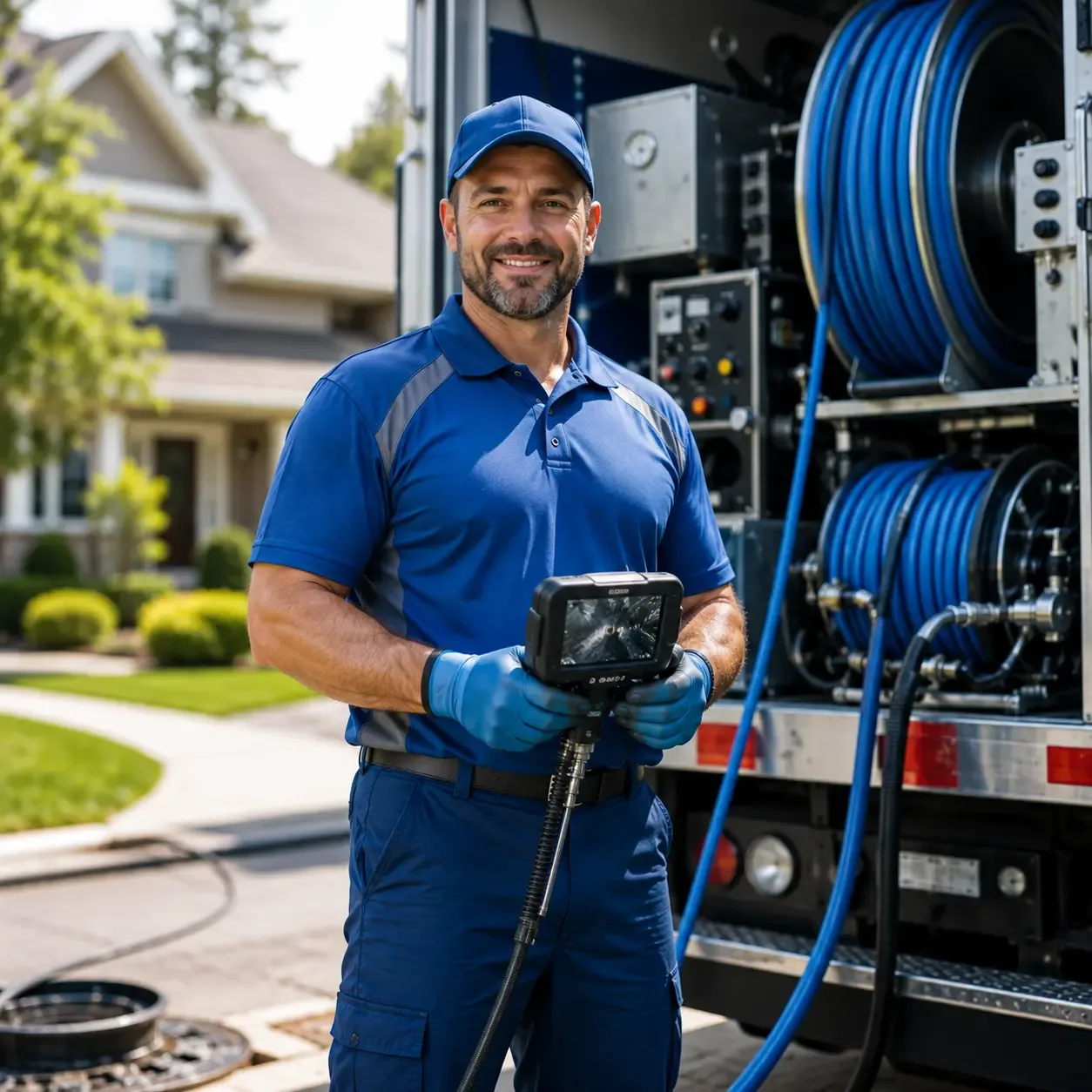 Local outdoor drain cleaning specialists in Almont, MI